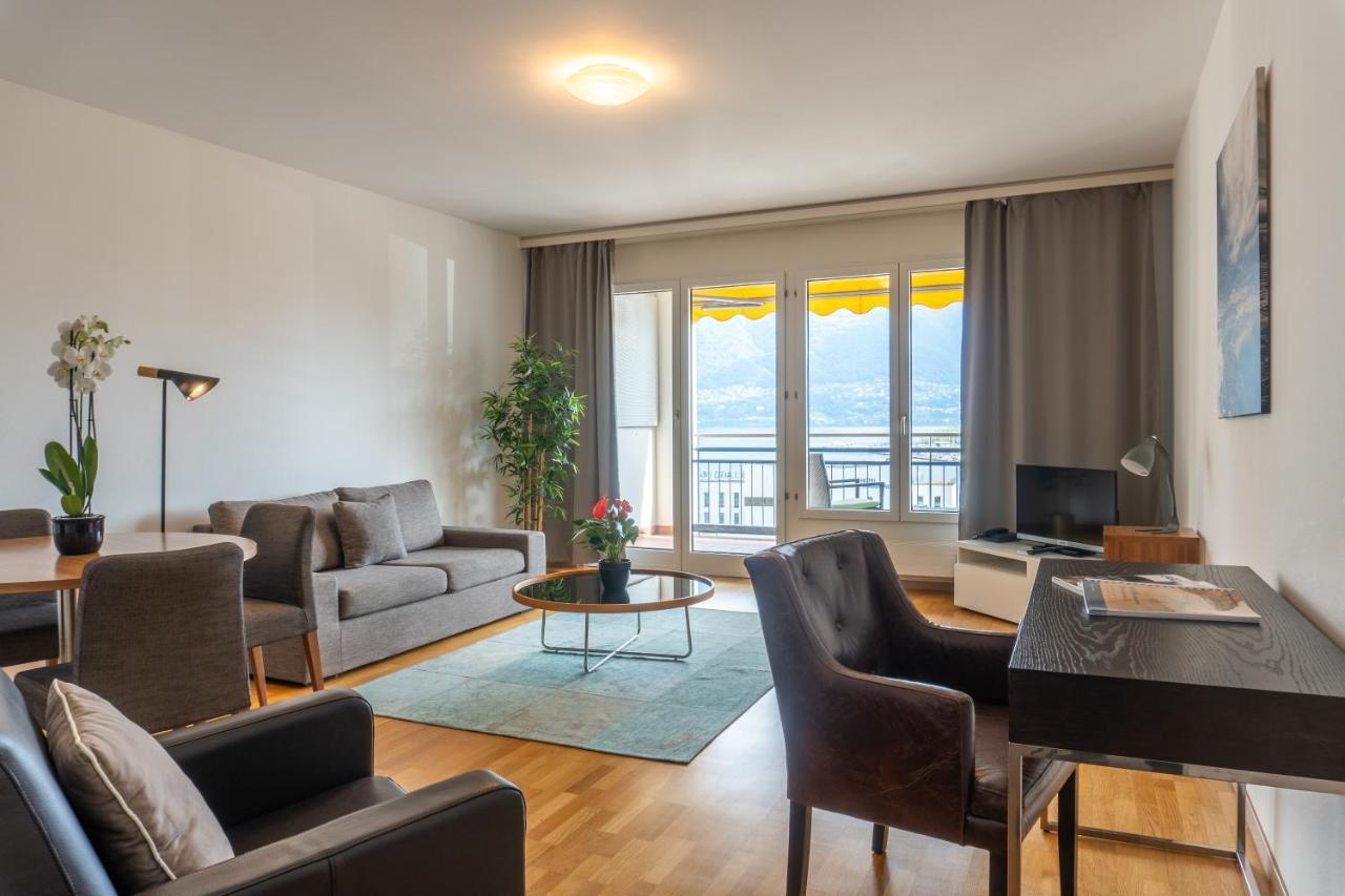 Muralto Tertianum Residenza Al Parco Appartements & Restaurant المظهر الخارجي الصورة